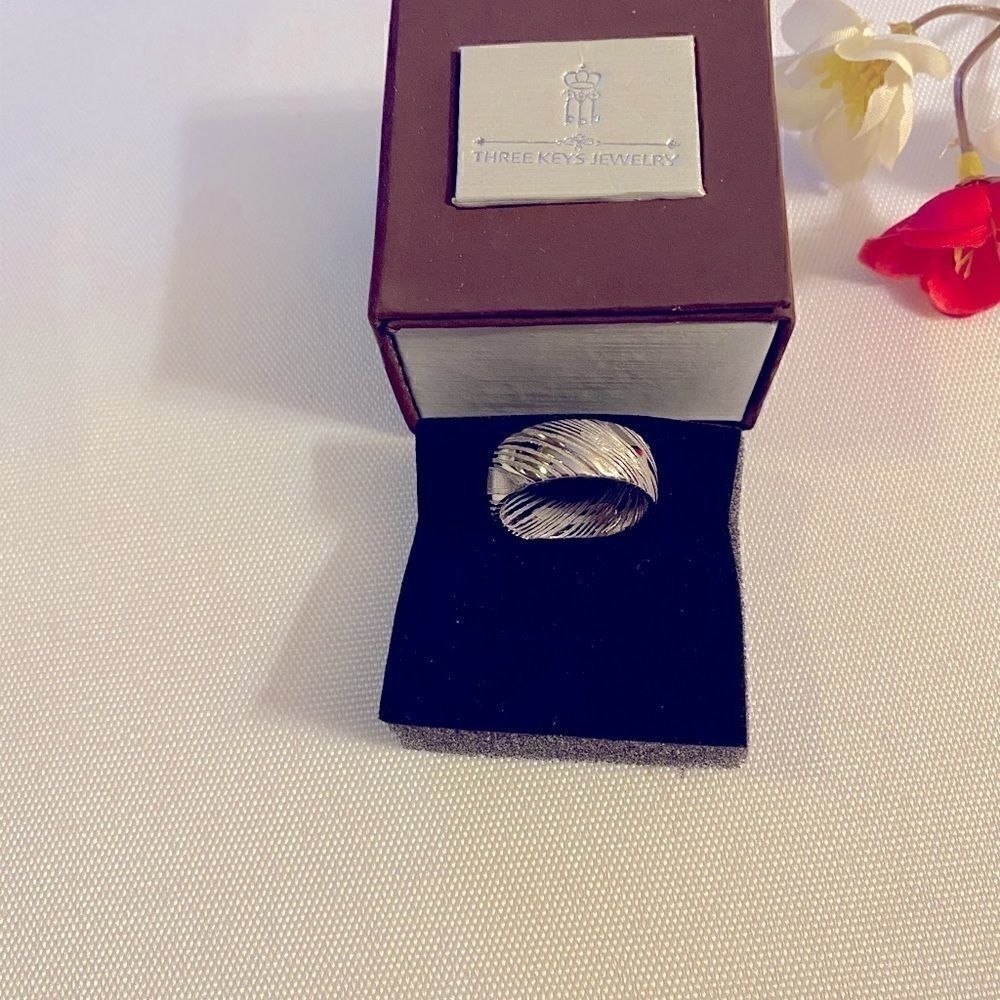 Three Keys jewelry Men’s ring Size 7
